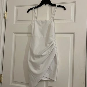 Girls Blue Blush White Dress Size Small
